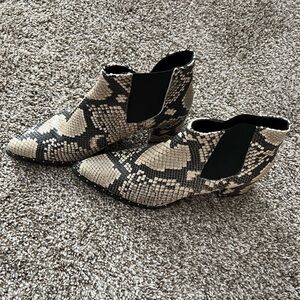 Freda Salvador snakeskin boot